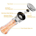 Stainless Steel Salt Pepper Grinder with Adjustable Coarseness by DailySale