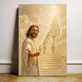 Stairway To Heaven Faith Wall Art by Tailored Canvases