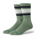 Stance Boyd St Crew Socks - Green by Swell-O-Phonic