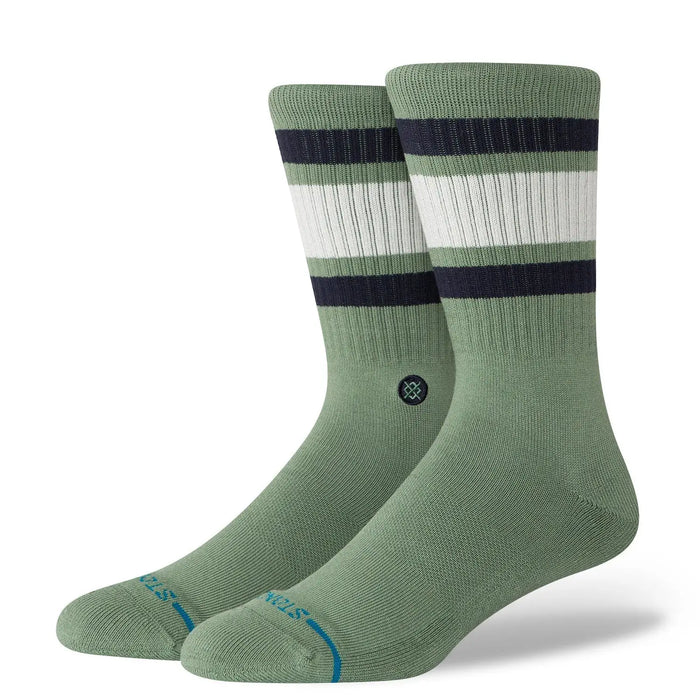 Stance Boyd St Crew Socks - Green by Swell-O-Phonic