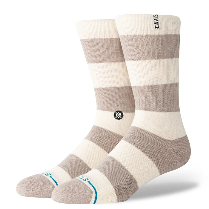 Stance Butter Blend Crew Socks - Stacked Up - Sting Grey by Swell-O-Phonic