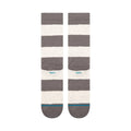 Stance Combed Cotton Crew Sock - NEP Stripe - Grey by Swell-O-Phonic
