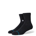 Stance Icon Quarter Mid-Cushion Socks - Black by Swell-O-Phonic
