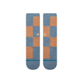 Stance Patchwork Cozy Crew Socks - Sea Blue by Swell-O-Phonic