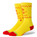 Stance X Stranger Things Surfer Boy Crew Socks - Yellow by Swell-O-Phonic