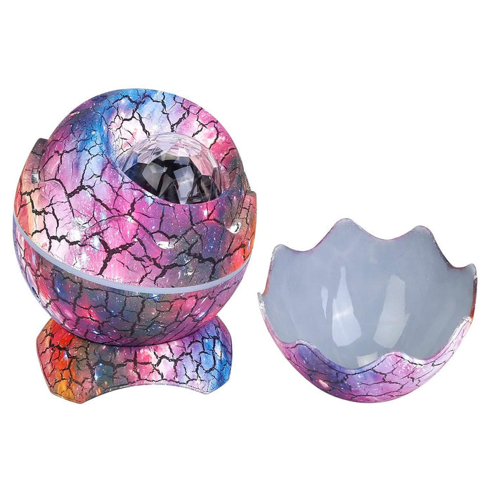 Star Project Lamp Galaxy Light Dinosaur Egg with Wireless Speaker and Remote Control by DailySale