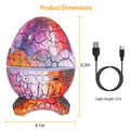 Star Project Lamp Galaxy Light Dinosaur Egg with Wireless Speaker and Remote Control by DailySale