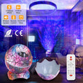 Star Project Lamp Galaxy Light Dinosaur Egg with Wireless Speaker and Remote Control by DailySale