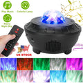 Star Projector Lamp RGBW Wireless Music Speaker Night Light by DailySale