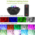 Star Projector Lamp RGBW Wireless Music Speaker Night Light by DailySale