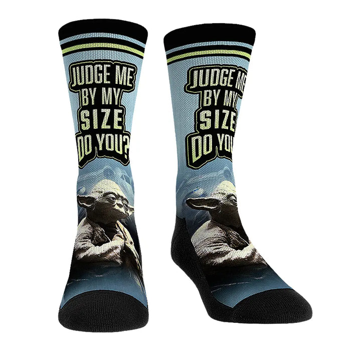 Star Wars - Judge Me By My Size Do You? by Rock 'Em Socks