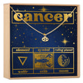 Starry Night Cancer Zodiac Necklace by Dear Ava