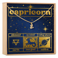 Starry Night Capricorn Zodiac Necklace by Dear Ava
