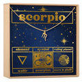 Starry Night Scorpio Zodiac Necklace by Dear Ava