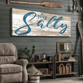 Stay Salty Coastal Sign II by Tailored Canvases