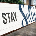 Stay Salty Coastal Sign III by Tailored Canvases