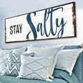 Stay Salty Coastal Sign III by Tailored Canvases
