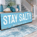 Stay Salty Coastal Sign IV by Tailored Canvases