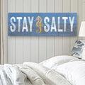 Stay Salty Coastal Sign VII by Tailored Canvases