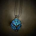Steampunk Pretty Magic Round Fairy Locket Glow In The Dark Pendant Necklace by DailySale