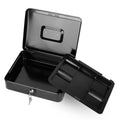 Steel Cash Box with Removable Tray by DailySale