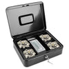 Steel Cash Box with Removable Tray