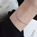 Sterling Silver Bead Ball Charm Bracelet by DailySale