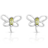 Sterling Silver Butterfly Earrings