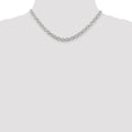 Sterling Silver Cable Chain by Fine Color Jewels