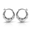 Sterling Silver Classic Shrimp Earrings by Paolo Fortelini