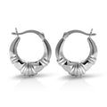 Sterling Silver Classic Shrimp Earrings by Paolo Fortelini by DailySale