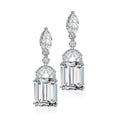 Sterling Silver Cubic Zirconia Lantern Earrings by DailySale