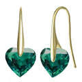 Sterling Silver Cubic Zirconia Party Heart Earrings by DailySale
