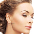 Sterling Silver Diamond Cut Hoops by DailySale