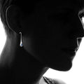 Sterling Silver Gemstone Water Drop Earrings by DailySale