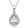 Sterling Silver Halo Pendant