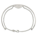 Sterling Silver Heart Bracelet by Fine Color Jewels