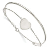 Sterling Silver Heart Bracelet