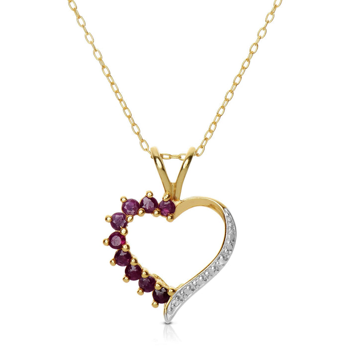 Sterling Silver Heart Necklace by DailySale