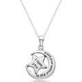 Sterling Silver Inspirational Pendant Necklace by DailySale