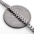 Sterling Silver Italian 2.5mm Franco Square Box Link Chain by DailySale
