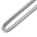 Sterling Silver Italian 2.5mm Franco Square Box Link Chain by DailySale