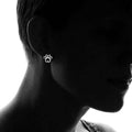 Sterling Silver Paw Stud Earrings by DailySale