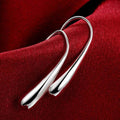 Sterling Silver Plated Waterdrop Hook Earrings by DailySale