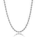 Sterling Silver Rope Twisted Link Chain Necklace by DailySale