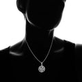 Sterling Silver Round Tree Of Life Necklace by DailySale