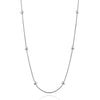 Sterling Silver Snake with Ball Necklace Chain by Paolo Fortelini