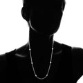 Sterling Silver Snake with Ball Necklace Chain by Paolo Fortelini by DailySale