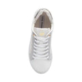 Steve Madden Big Girls JBianca White Fashion Sneaker, Size 1 by Vanessa Jane