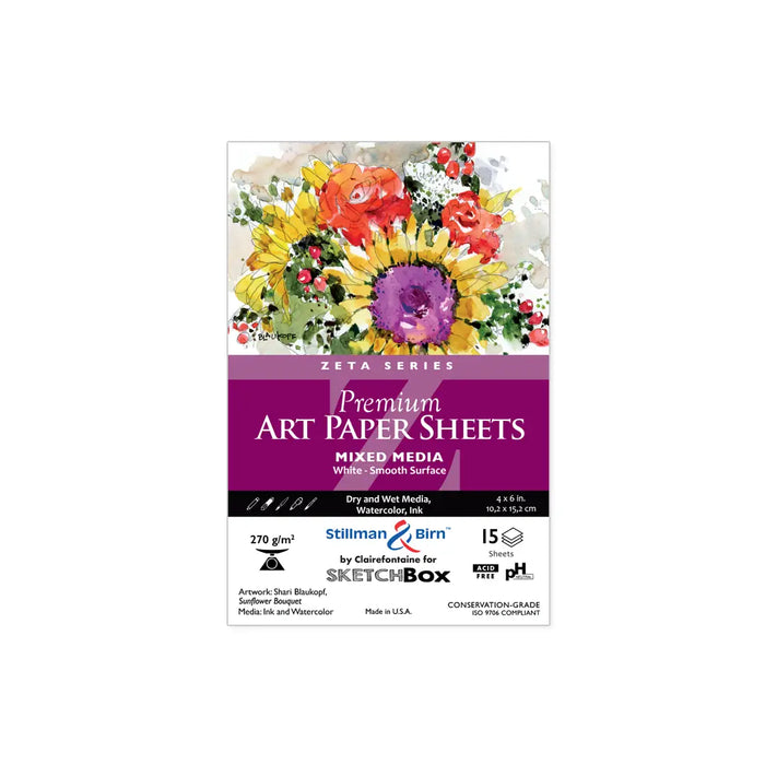 Stillman & Birn Zeta Mixed Media Paper--White by ShopSketchBox